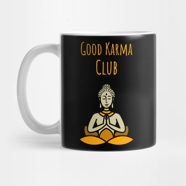 Good Karma Club Meditation by InkyArt